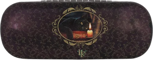 Vista 2 de Enchanted Jewelry Lisa Parker Witching Hour - Estuche para gafas, diseño de gato negro, Negro