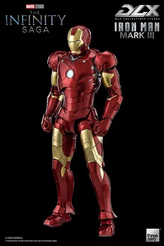 Vista 5 de Marvel Infinity Saga: Iron Man Mark 3 Deluxe Figura de acción a escala 1:12