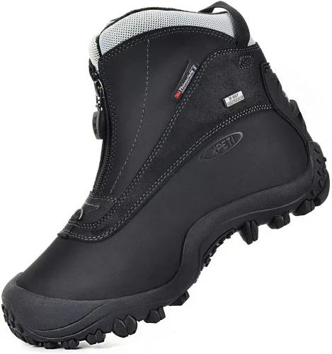 Vista 2 de XPETI Botas de nieve impermeables con aislamiento SnowRider para hombre