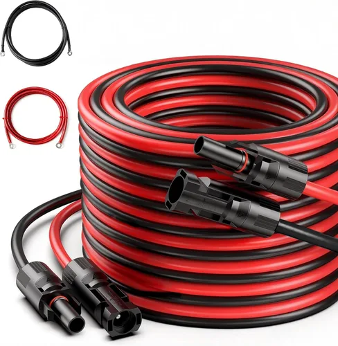 Vista 8 de Cable de extensión solar JJN 8AWG 10mm² 20 pies