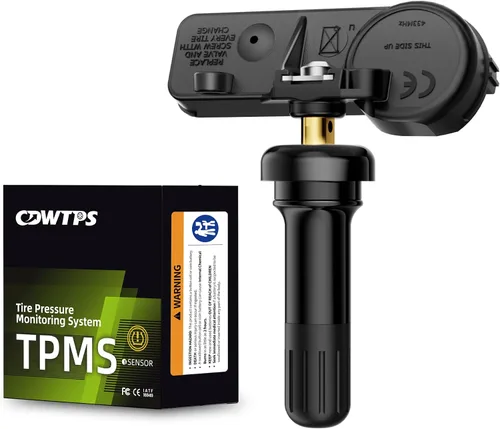 Vista 10 de CDWTPS TPMS Sensor Dodge, paquete de 4 sensores de sistema de monitoreo de presión de neumáticos de 433 MHz, compatible con Dodge Jeep Ram