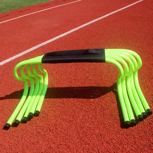 Vista 21 de YXXSDP Juego de entrenamiento de velocidad y agilidad, obstáculos de entrenamiento de obstáculos portátiles profesionales, equipo de práctica