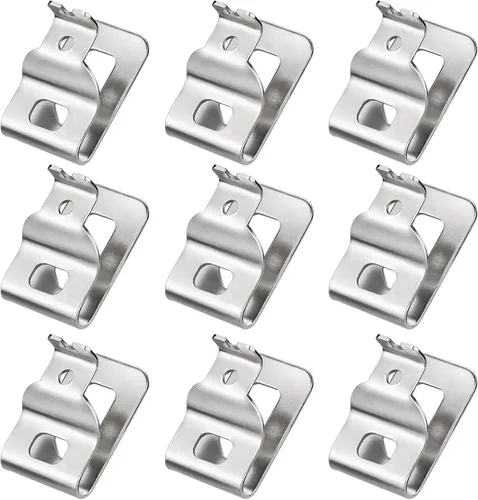 Vista 3 de N268241 Clips para cinturón Dewalt 304 Pinzas de taladro de acero inoxidable Ganchos de herramientas con tornillos para herramientas eléctricas