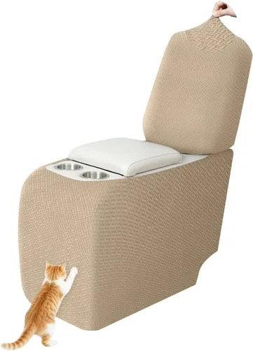 Vista 37 de ALIECOM Fundas 100% impermeables para sofá seccional reclinable, forma de L, elásticas, para esquina, funda para sofá seccional reclinable, lavable