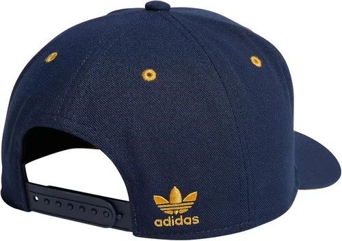 Vista 4 de adidas Originals Sombrero de ajuste ajustable estructurado moderno para hombre