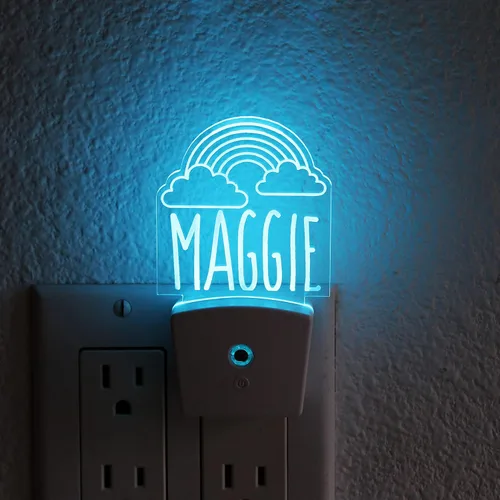 Vista 21 de Luz nocturna personalizada ATV para la habitación de los niños, decoración personalizada para el dormitorio de los niños, luz para niños