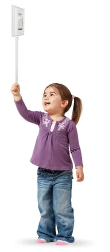 Vista 3 de Extensor de interruptor de luz Decora para niños, paquete de 2