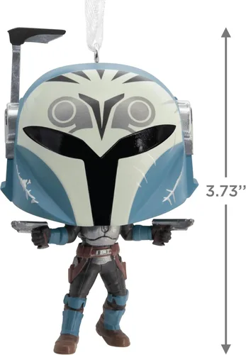 Vista 4 de Hallmark Star Wars Bo-Katan Funko Pop! Adorno navideño