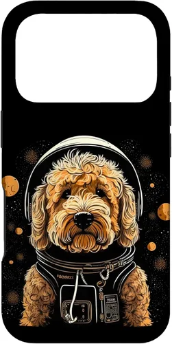 Vista 30 de Outer Space - Carcasa para iPhone 17, diseño de astronauta de la galaxia