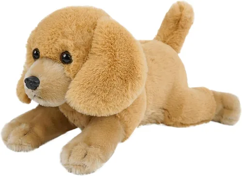 Vista 11 de Peluche de animal de peluche suave para cachorro, cachorro, chupete para dormir, adorable animal de peluche para niños pequeños, niños y niñas