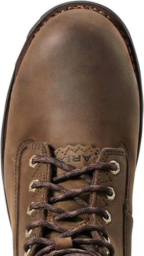 Vista 4 de Ariat Powerline - Botas de trabajo H2O de 8 pulgadas con punta compuesta para hombre