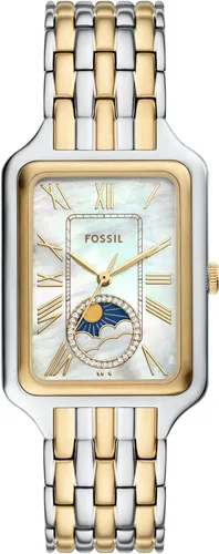 Vista 8 de Fossil Raquel - Reloj de cuarzo y acero inoxidable para mujer, con tres manecillas