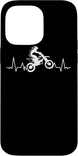 Vista 21 de Motocross Motorcyclist Dirtbike Pitbike Motorcyclist Case for iPhone 17