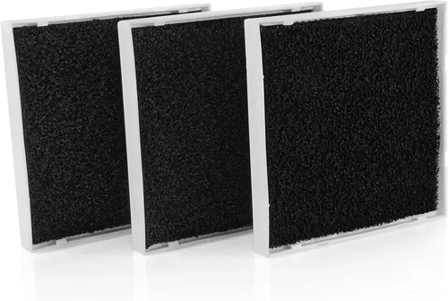 Vista 7 de K&J Paquete de 3 filtros de aire de repuesto para LG LT120F, se adapta a filtros de aire de refrigerador LT120F y ADQ73214404, filtro de aire