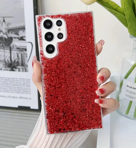 Vista 11 de Funda para Samsung Galaxy A13 5G a la moda para mujeres y niñas, diseño con purpurina brillante, delgada, bonita, brillante, elegante, suave