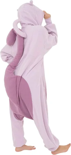 Vista 6 de Mono de Pokemon Kigurumi de Mewtwo