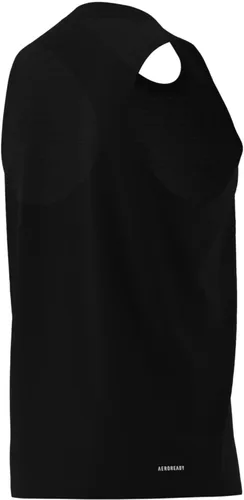 Vista 10 de adidas Camiseta sin mangas con logotipo de Training Essentials Feel Ready para hombre