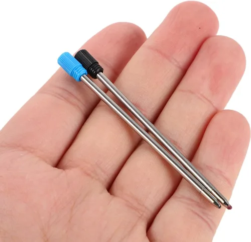Vista 4 de Metal Ballpoint Pen Refills Black Writing 7cm 80pcs
