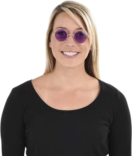 Vista 3 de Bedwina - Gafas de sol retro hippy (6 unidades)