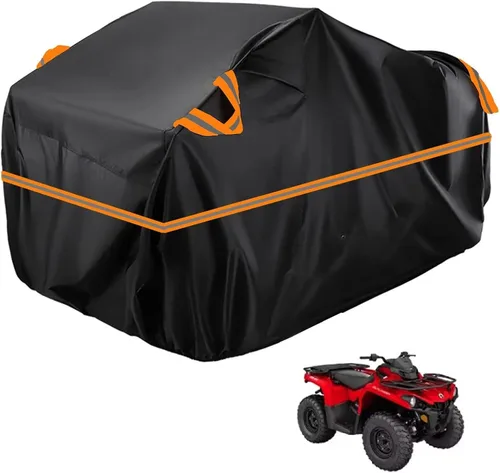 Vista 68 de Cubierta para ATV impermeable compatible con Arctic Cat H1 EFI TRV Cruiser 4x4 2011, cubierta de 210D para vehículos de 4 ruedas, cubierta para quad