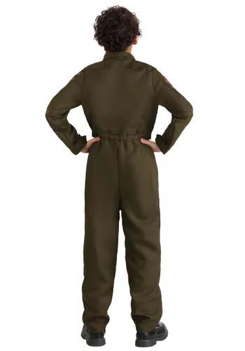 Vista 11 de Disfraz Deluxe de Traje de Vuelo Top Gun para Niños Multicolor