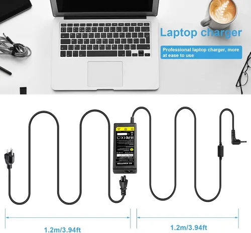Vista 6 de TREE.NB Cargador de corriente alterna de 45 W para Lenovo Yoga 710 11 14 15 Flex 4 1130 1470 Lenovo Ideapad 710 100 110 110 110s cable