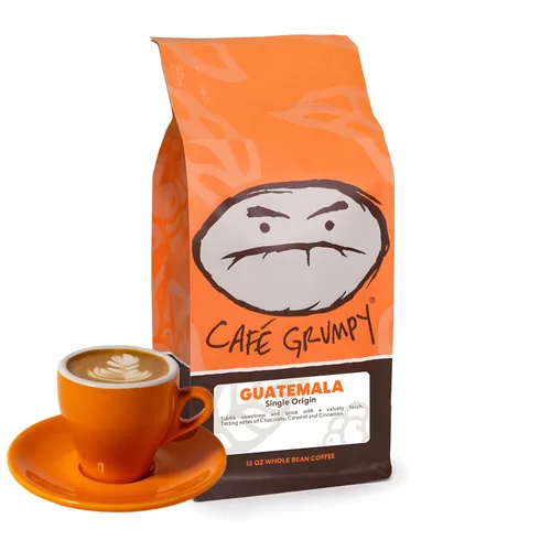 Vista 7 de Café Grumpy Colombia Café tostado medio, molido orgánico de un solo origen, molido fino de primera calidad para verter sobre y preparar en frío