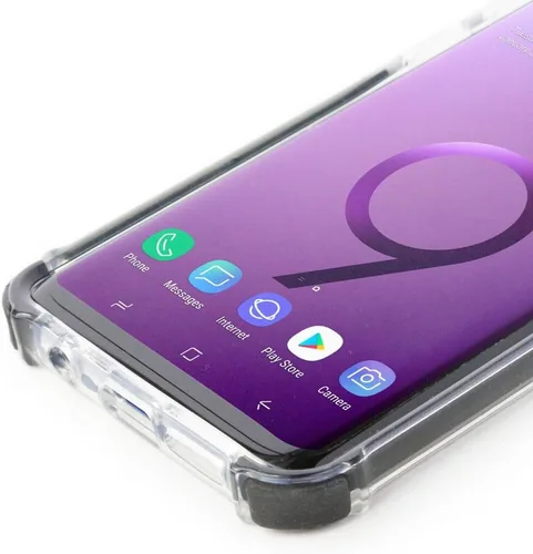 Vista 8 de ArmorSuit MilitaryShield [compatible con fundas] Protector de pantalla diseñado para Samsung Galaxy S9 - Película transparente HD