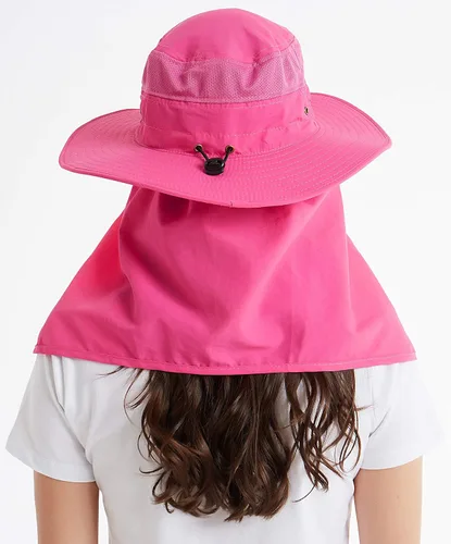 Vista 24 de Gorra de pesca Ddyoutdoor™ 07–281. Moda, verano, protección solar al aire libre, con cuello y visera de ala ancha