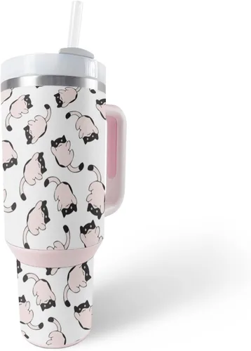 Vista 8 de MightySkins Skin - Vaso de vinilo compatible con Stanley The Quencher H2.0 FlowState de 40 onzas, cubo de rompecabezas, protectora, duradera