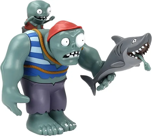Vista 3 de JHESAO Plants and Zombies Toys Figuras de acción PVZ Toys Set 1 2 Series Chomper Gran regalo para niños y fanáticos, cumpleaños y fiesta de Navidad