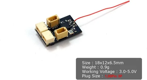 Vista 3 de 2.4G 4CH/5CH/6CH/7CH Mini receptor DSM2 DSMX de bajo voltaje incorporado cepillado/sin escobillas ESC regulador (RX 144)