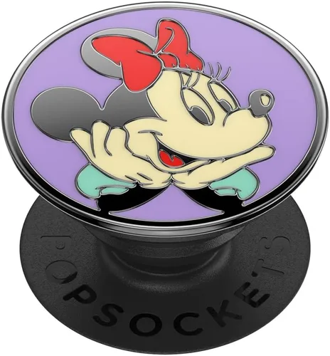 Vista 25 de PopSockets Agarre adhesivo para teléfono, soporte, soporte para teléfono, Disney - Mickey Cobweb