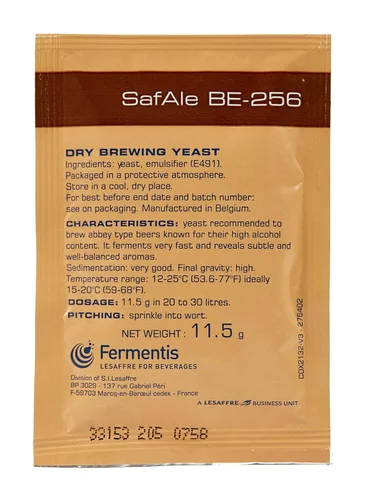 Vista 5 de Fermentis SafAle T-58 - Levadura de cerveza/cerveza Ale - Paquete de 1 - Con garantía de frescura North Mountain Supply