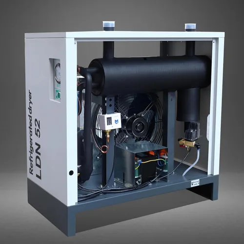Vista 3 de kapa Industrial Refrigerated Air Dryer with R134a Cooling System for Air Compressors –53 CFM, 0.33KW, 110V/60Hz – Removes Moisture, Oil