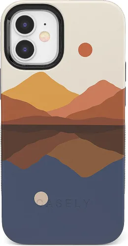 Vista 150 de Funda Casely para iPhone 12 Mini Todo lo que necesitas es amor Beatles Compatible con MagSafe Diseño protector audaz