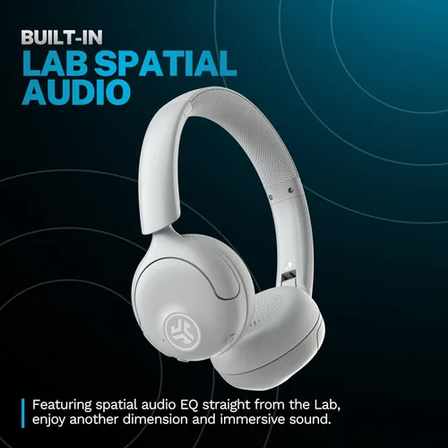 Vista 3 de JLab, Go Lux ANC, Auriculares intraurales, cancelación activa de ruido, Bluetooth MultIPoint, Cloud White