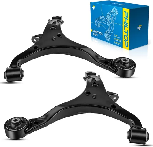 Vista 61 de PHILTOP 6 piezas de brazo de control delantero inferior con barra estabilizadora de rótula para Nissan Rogue 2014-2020 Rogue Sport 2017-2022 Qashqai