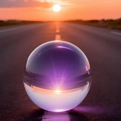 Vista 2 de Bola de cristal óptico transparente K9 de 3.94 pulgadas con soporte, esfera de vidrio decorativa para fotografía, decoración mágica de adivinación