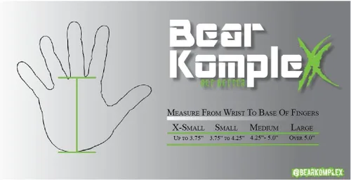 Vista 2 de Bear KompleX - Manoplas de agarre de cuero de 3 agujeros para entrenamientos, dominadas, levantamiento de pesas, gimnasia WOD, agarres de palma