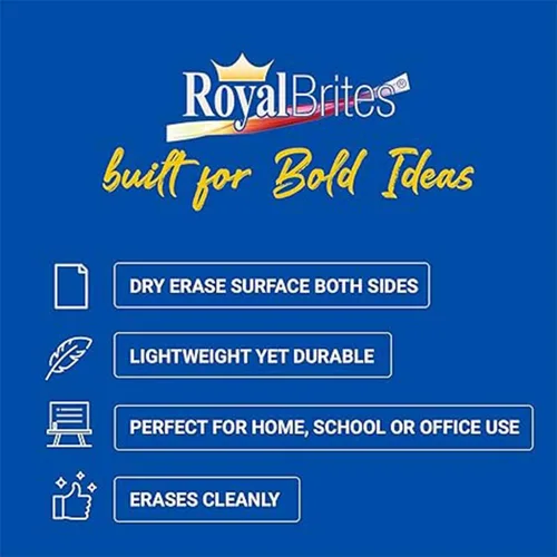 Vista 6 de Royal Brites Cartel 23407 - Neón fluorescente surtido de 5 hojas, 22 x 28 pulgadas