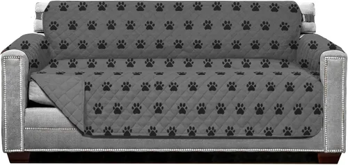 Vista 126 de Sofa Shield - Funda para sofá Loveseat con correa patentada, protector de cojín, funda reversible diseñada en EE. UU. resistente a manchas
