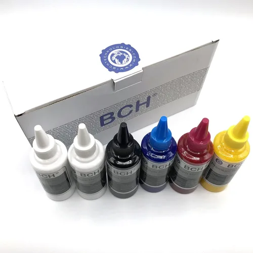 Vista 2 de BCH Tinta DTF prémium para impresoras de inyección de tinta Epson – Tinta de transferencia de calor directa a película para ET-8550, XP-15000