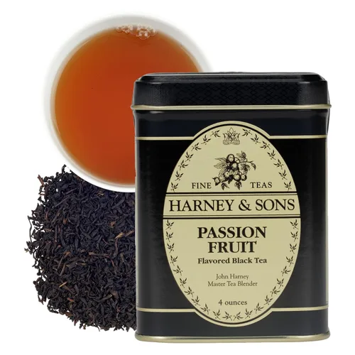 Vista 9 de Harney & Sons Té suelto Black Cask en lata, Bourbon, 4 oz