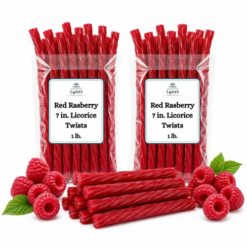 Vista 14 de Licorice Lovers Candy Bundle - Pack of 8 - Old Fashioned Jumbo 7 in. Licorice Twists - Assorted Flavors - 8 oz. Bags