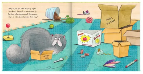 Vista 4 de If My Cat Could Talk - Historia infantil personalizada - I See Me! (tapa dura)