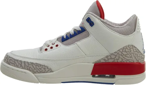 Vista 4 de Air Jordan III (3) Retro (Vuelo Internacional), VelaDeporte Royal-light Bone