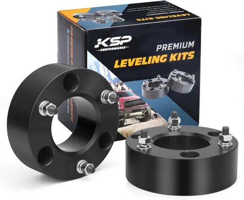 Vista 10 de KSP 2" Kits de elevación de nivelación Silverado, espaciadores de elevación de suspensión delantera de 2 pulgadas compatibles con Chevy Silverado