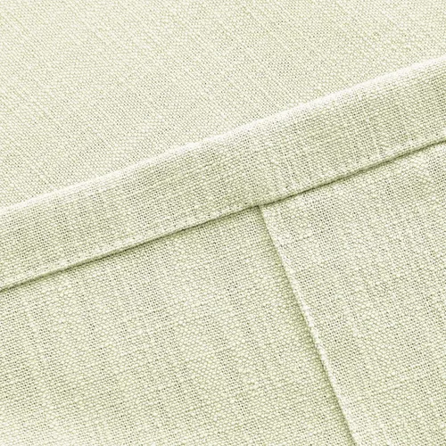 Vista 166 de Frelement Cortinas plisadas de lino de algodón de 100 pulgadas de ancho y 102 pulgadas de largo, cortinas con reducción de ruido para sala