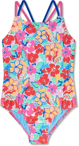 Vista 5 de Speedo Traje de baño de una pieza para niña con tiras finas Azul (Blue Print)